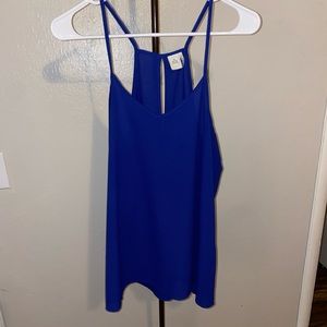 Royal blue tank top